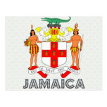 Jamaica Coat of Arms Post Card