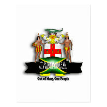 Jamaica Coat of Arms Postcard