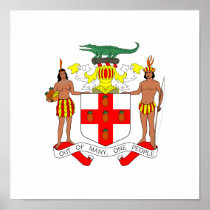 Jamaica Coat of Arms Print