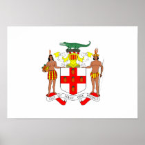 Jamaica Coat of Arms Print