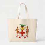 Jamaica Coat Of Arms Tote Bags