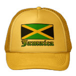 Jamaica Flag, Black, Green and Yellow Hats