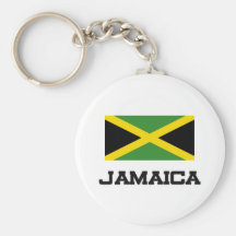 Jamaica Flag Key Chain