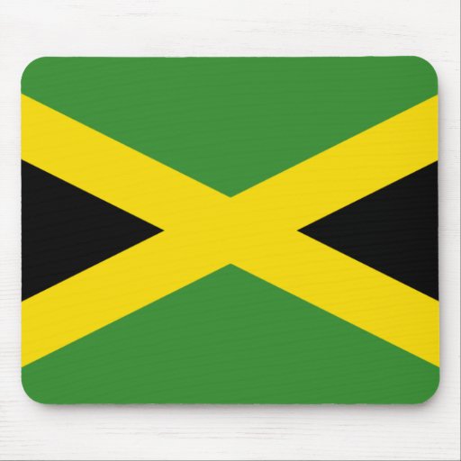 Jamaica Flag Mouse Pad