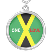 Jamaica Flag Necklace