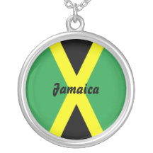 Jamaica Flag Necklace