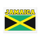 Jamaica Flag Post Card