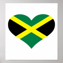 Jamaica flag posters