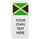 Jamaica Flag Personalized Rack Card
