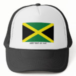 Jamaica jamaican flag trucker mesh souvenir hat