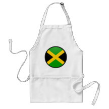 Jamaica quality Flag Circle Aprons