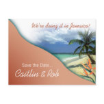 Jamaica Save The Date (coral sand)