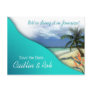 Jamaica Save The Date (emerald waters) Post Cards