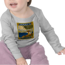 Jamaica the gem of the tropics tee shirt