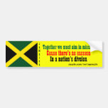 Jamaica togetherness bumper stickers