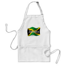 Jamaica Waving Flag Apron