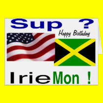 Jamaican american birthday cards