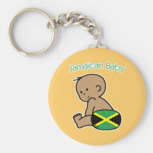 Jamaican Baby Key Chain