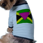 Jamaican Gay Pride Flag Dog Clothing