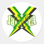 Jamaican Lightening Bolt Sticker