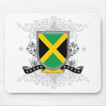 jamaicashield2 mouse pad