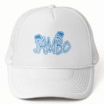 Jambo swahili Hello blue