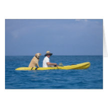 James + Captain Mango Greeting Card