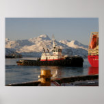 James Dunlap Tugboat in Dutch Harbour, Alaska posters