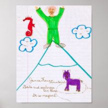 'James Franco Mountain' Poster