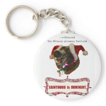 James Garfield:Patron Saint of Accidental Miracles Key Chains