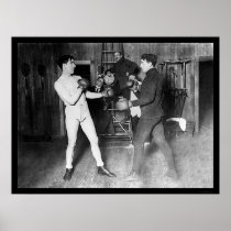 James J. Corbett Boxing 1905 Poster