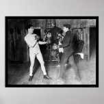 James J. Corbett Boxing 1905 Poster