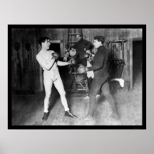 James J. Corbett Boxing 1905 Poster