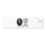 James Madison Enemies To Public Liberty War Quote bumper stickers