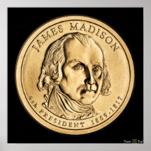 JAMES MADISON PRINT