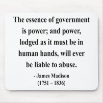 James Madison Quote 5a Mouse Pad