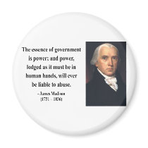 James Madison Quote 5b Magnet