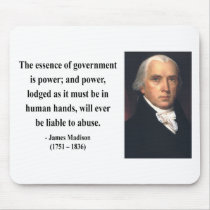 James Madison Quote 5b Mouse Pads