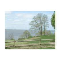 James River, Virginia, USA - postcard