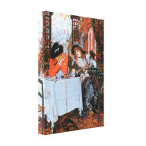 James Tissot - Breakfast Canvas Print
