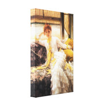 James Tissot - July Stretched Canvas Print