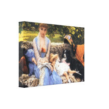 James Tissot - Silence Gallery Wrapped Canvas