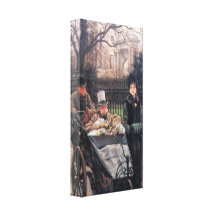 James Tissot - The daughter of the warrior Canvas Print
