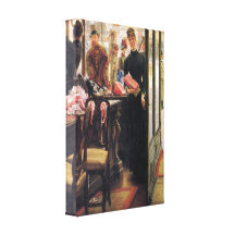 James Tissot - The Seller Stretched Canvas Print
