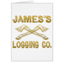 James's Logging Company Card