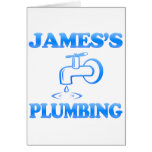 James's Plumbing Card