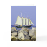 Jamestown Sailboat Greeting Card