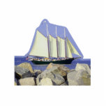 Jamestown Sailboat Photo Sculpture