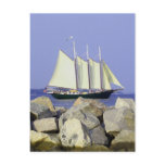 Jamestown Sailboat Postcard