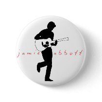 Jamie Abbott Classic Badge Pinback Buttons